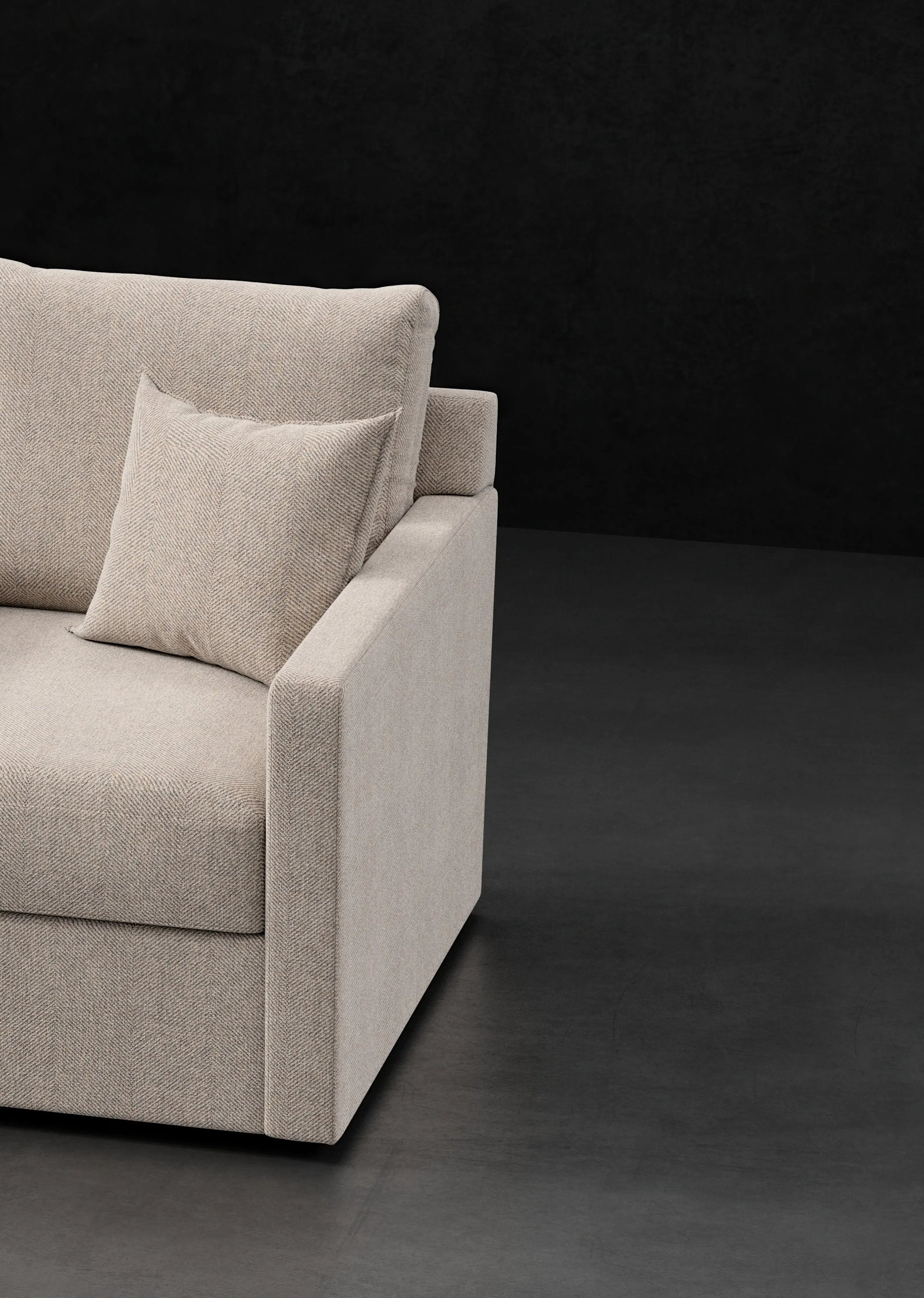 PETITE TRACK ARM Luxe Loveseat cpb_product HENDRICKS