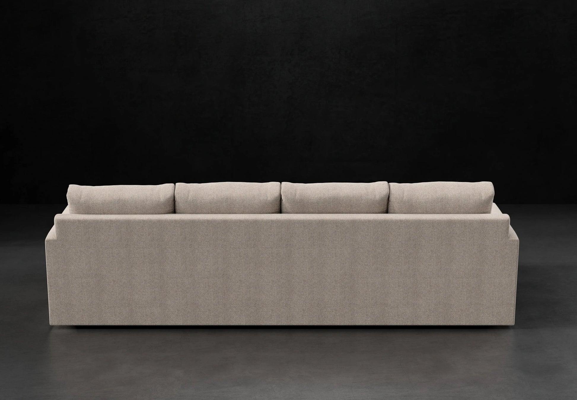 STANDARD TRACK ARM EXTENDED SOFA cpb_product HENDRICKS