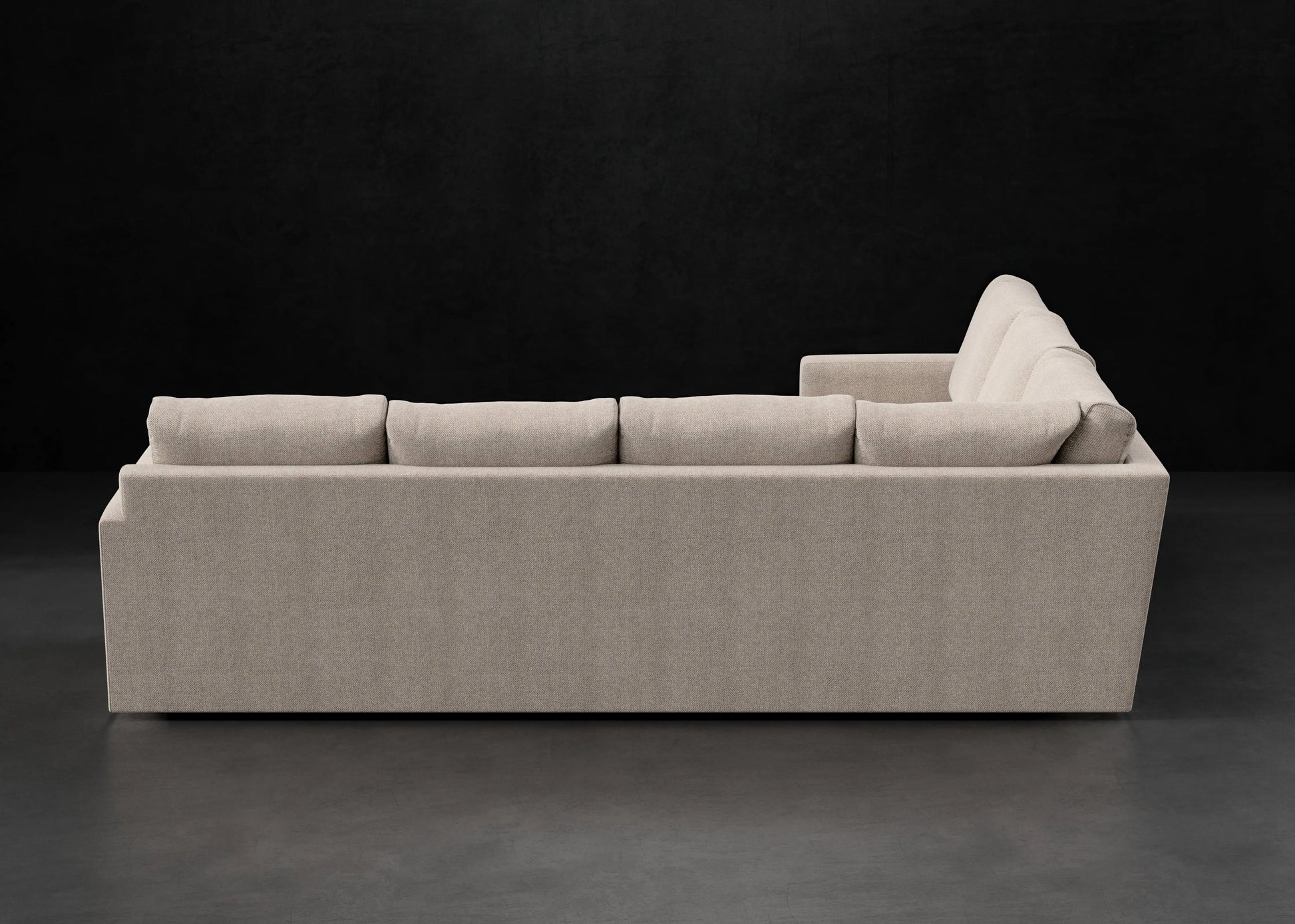 STANDARD TRACK ARM L SECTIONAL CHAISE cpb_product HENDRICKS