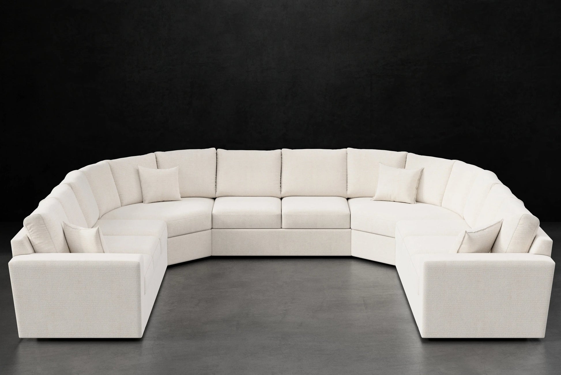 WIDE TRACK ARM QUARTER WEDGE SECTIONAL cpb_product HENDRICKS