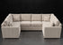 STANDARD TRACK ARM U SECTIONAL cpb_product HENDRICKS