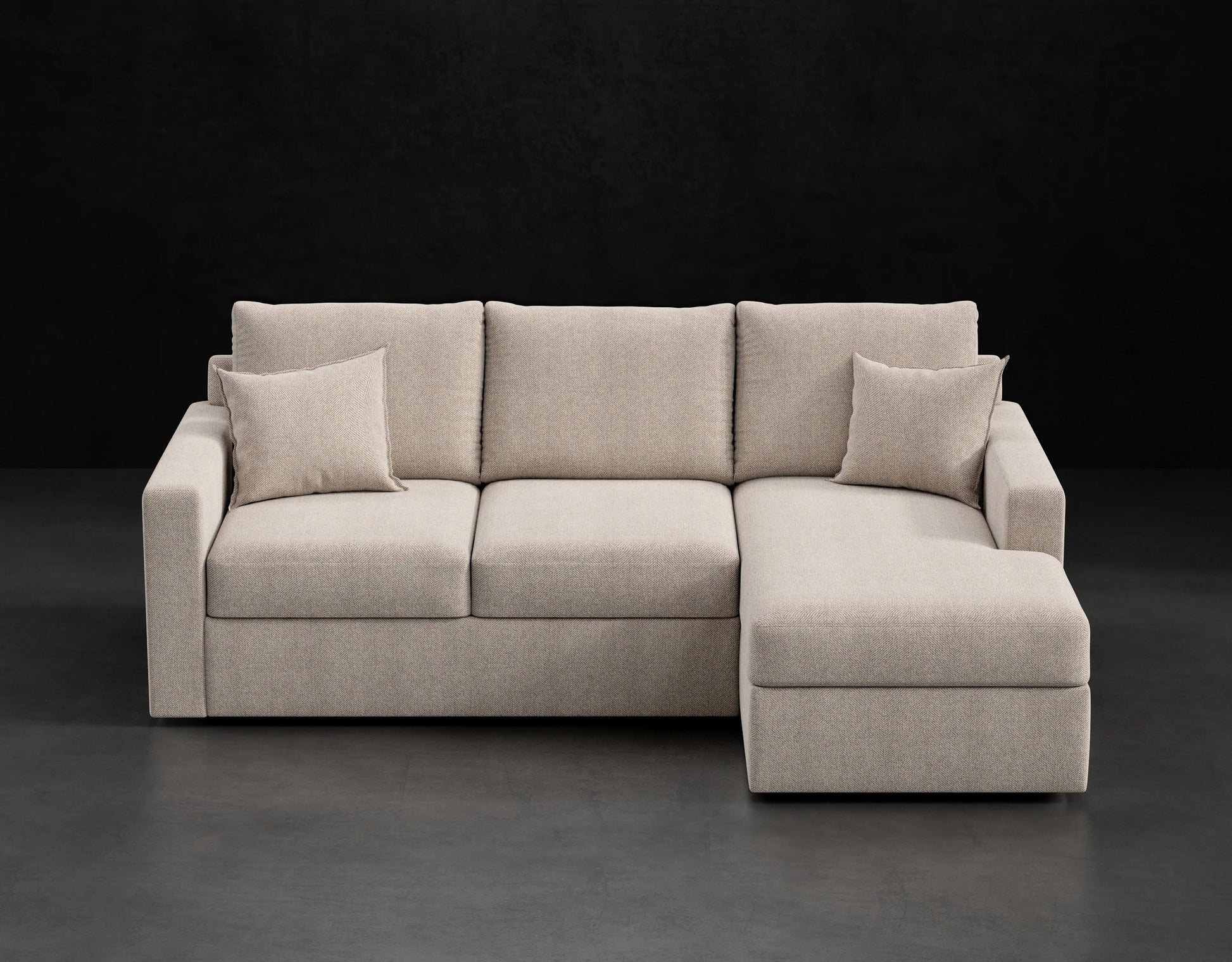STANDARD TRACK ARM LUXE L SOFA cpb_product HENDRICKS