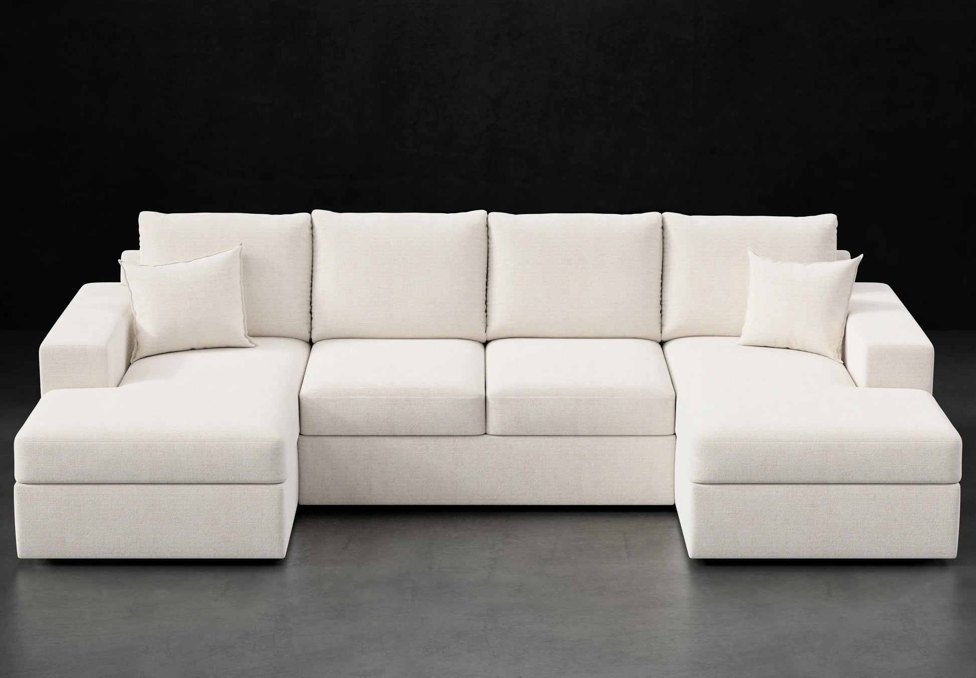 WIDE TRACK ARM U SOFA cpb_disabled HENDRICKS