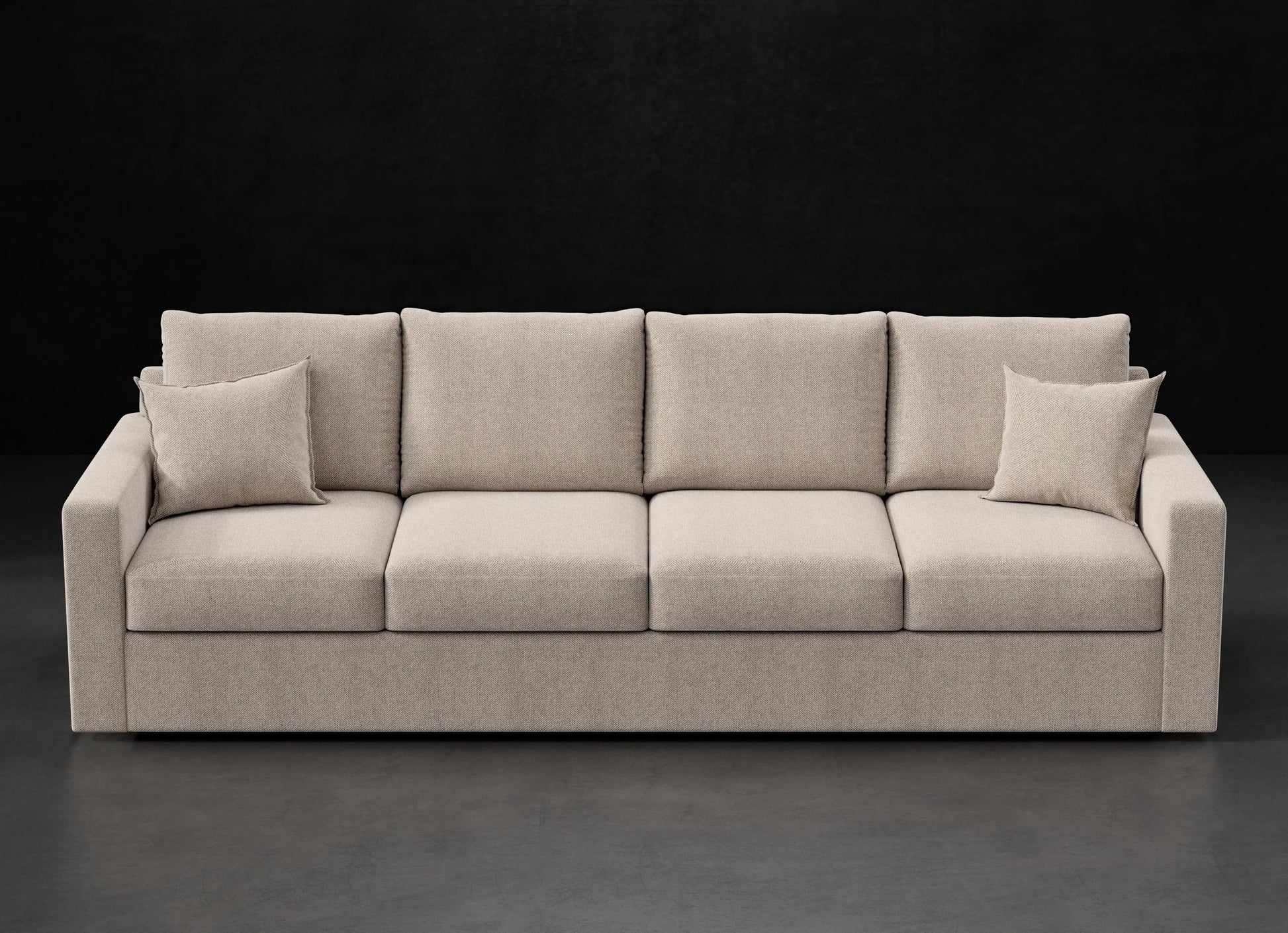 STANDARD TRACK ARM EXTENDED SOFA cpb_product HENDRICKS
