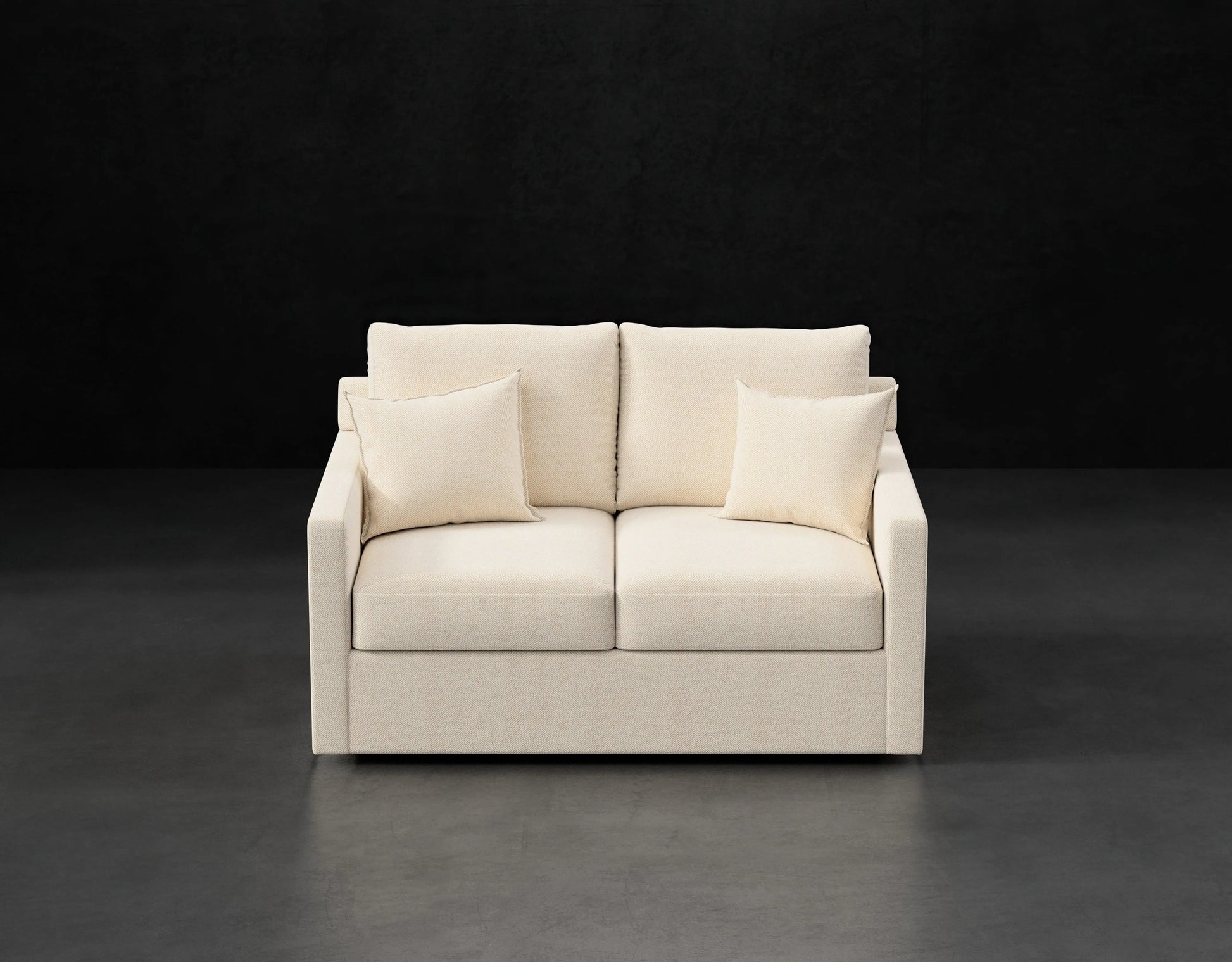 PETITE TRACK ARM Luxe Loveseat cpb_product HENDRICKS