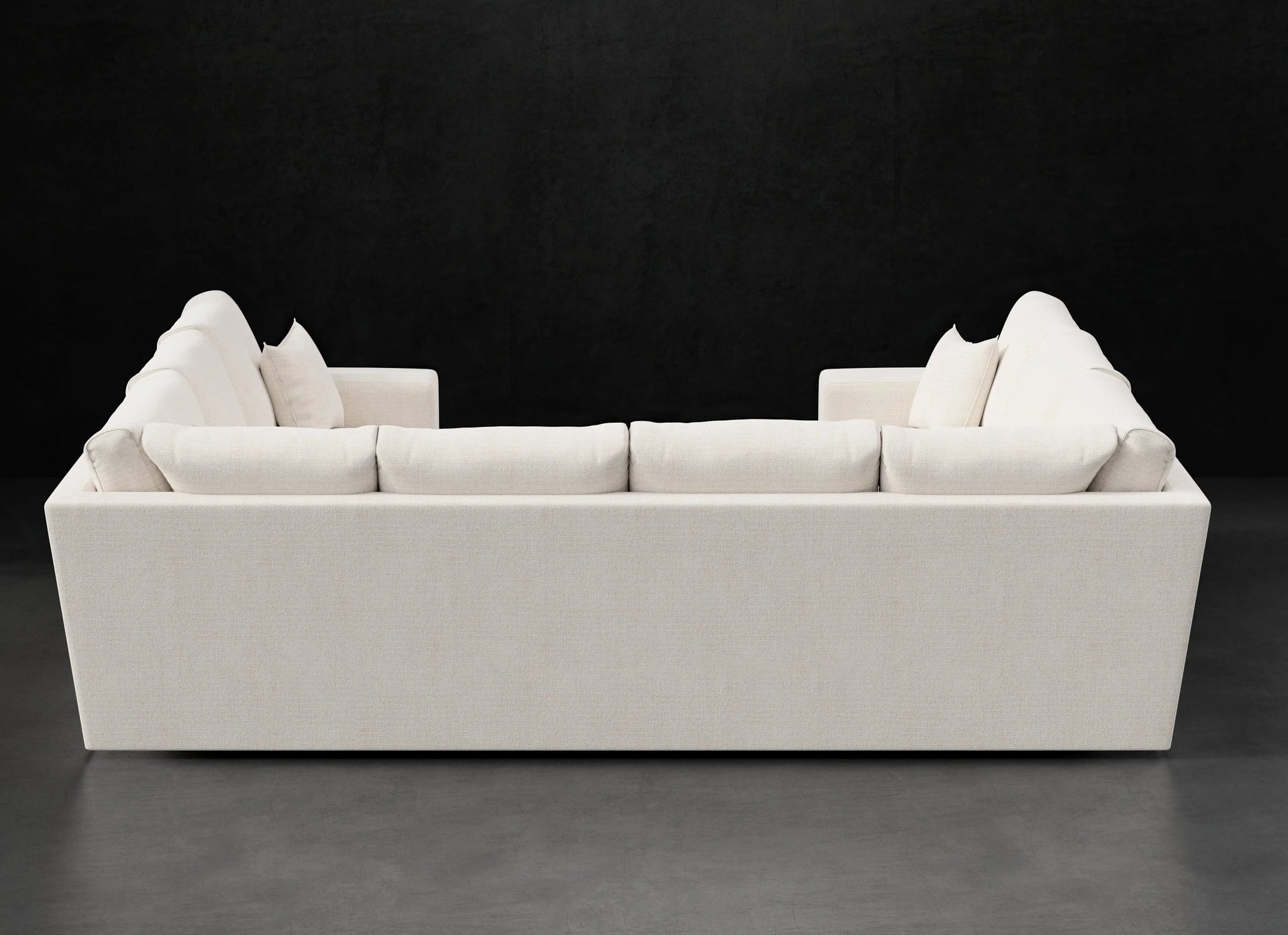 WIDE TRACK ARM U SECTIONAL cpb_product HENDRICKS