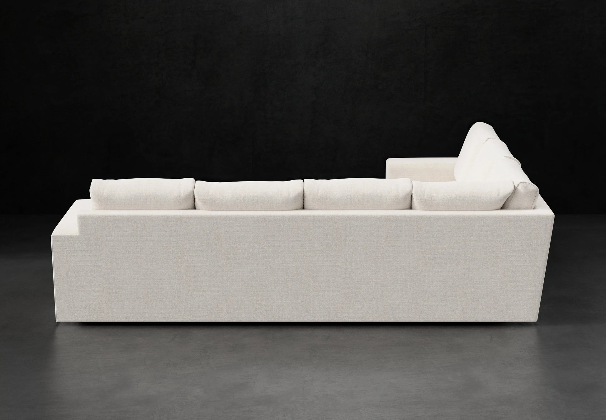 WIDE TRACK ARM EXTENDED L SECTIONAL cpb_product HENDRICKS